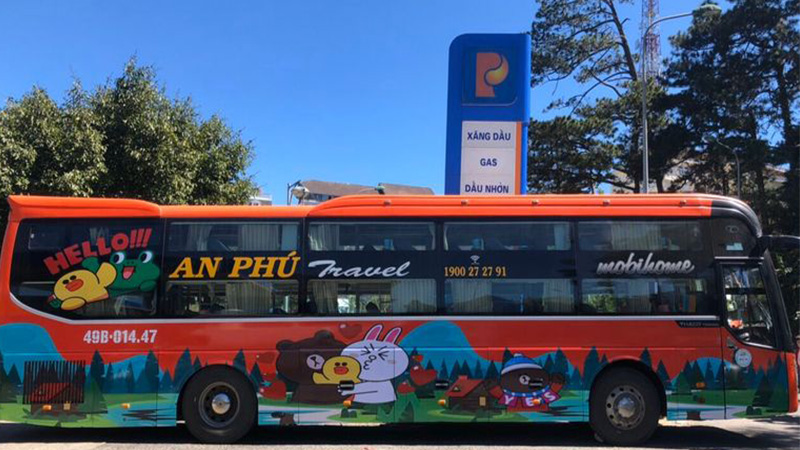 Xe khách Huế đến Đà Lạt