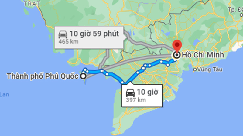 [MỚI] Khoảng cách Phú Quốc Sài Gòn bao nhiêu km?
