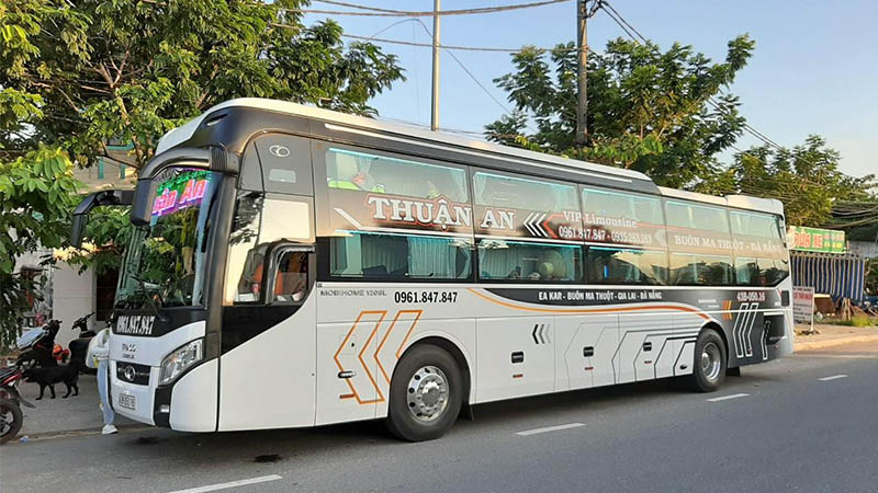 Xe khách Pleiku đi Đà Nẵng