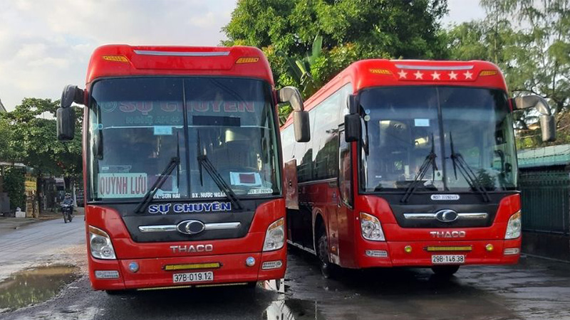 Xe khách Sự Chuyên từ Pleiku đến Vinh