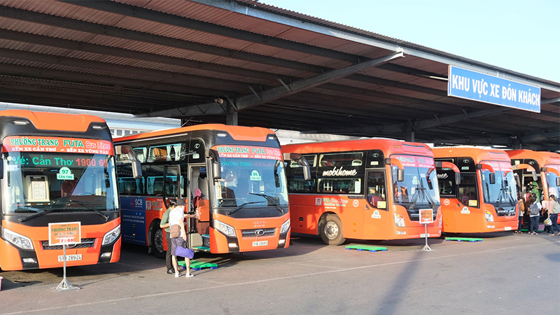 Xe khách Quy Nhơn đi Cần Thơ