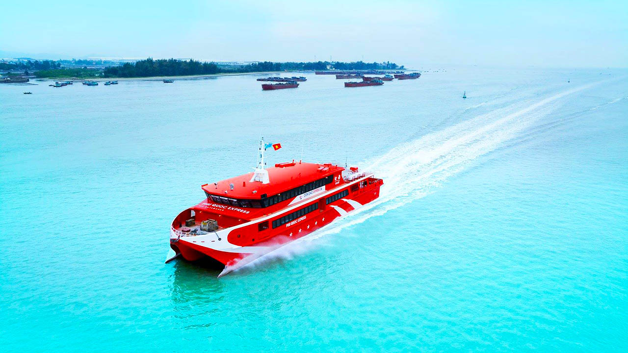 Tàu cao tốc Rạch Giá - Phú Quốc