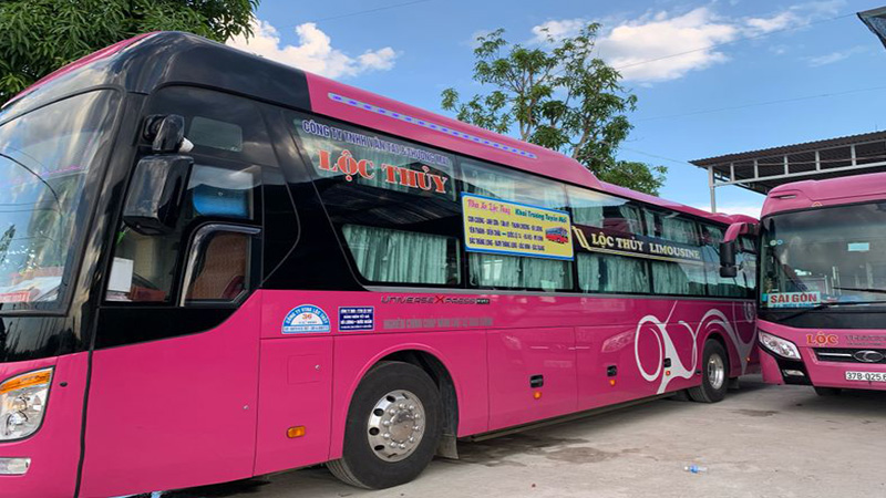 Xe khách từ Sài Gòn đến Đồng Hới