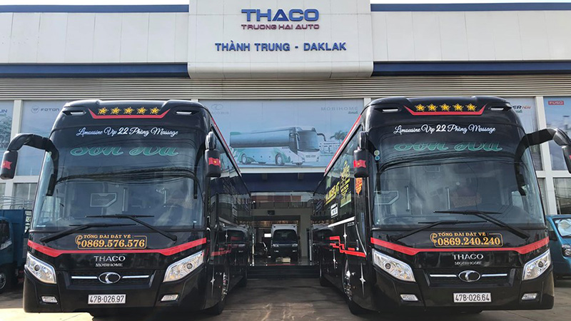 Xe khách Vinh đến Buôn Ma Thuột