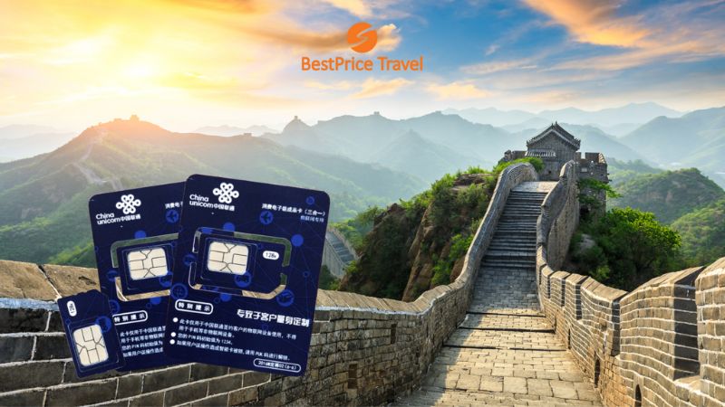 Mua sim du lịch Trung Quốc tại BestPrice Travel