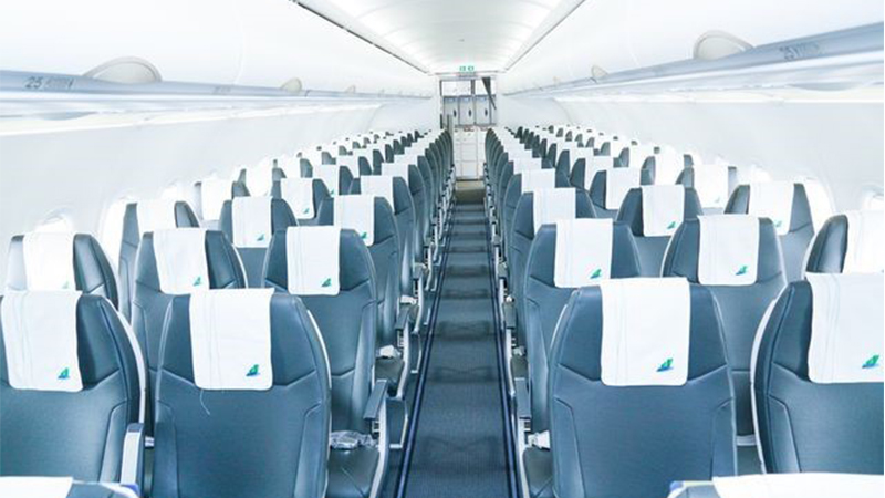 Sơ đồ ghế ngồi của máy bay Airbus A321neo Bamboo Airways