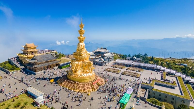 N&uacute;i Nga Mi Sơn Tứ Xuy&ecirc;n, Trung Quốc 