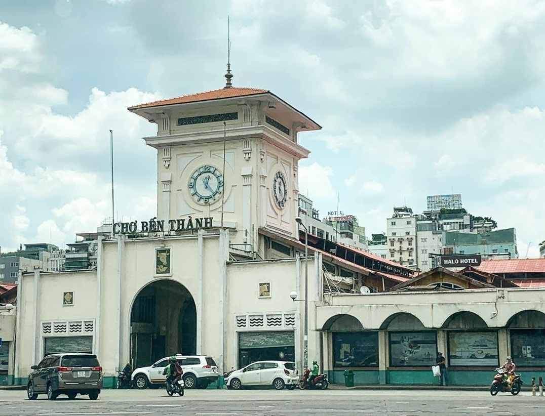 Chợ Bến Thành là biểu tượng của Sài Gòn