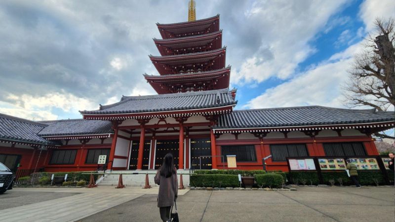 Thăm đền Asakusa Kannon khi du lịch Tokyo