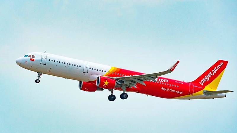 Vietjet Air một trong những hàng không nội địa giá rẻ