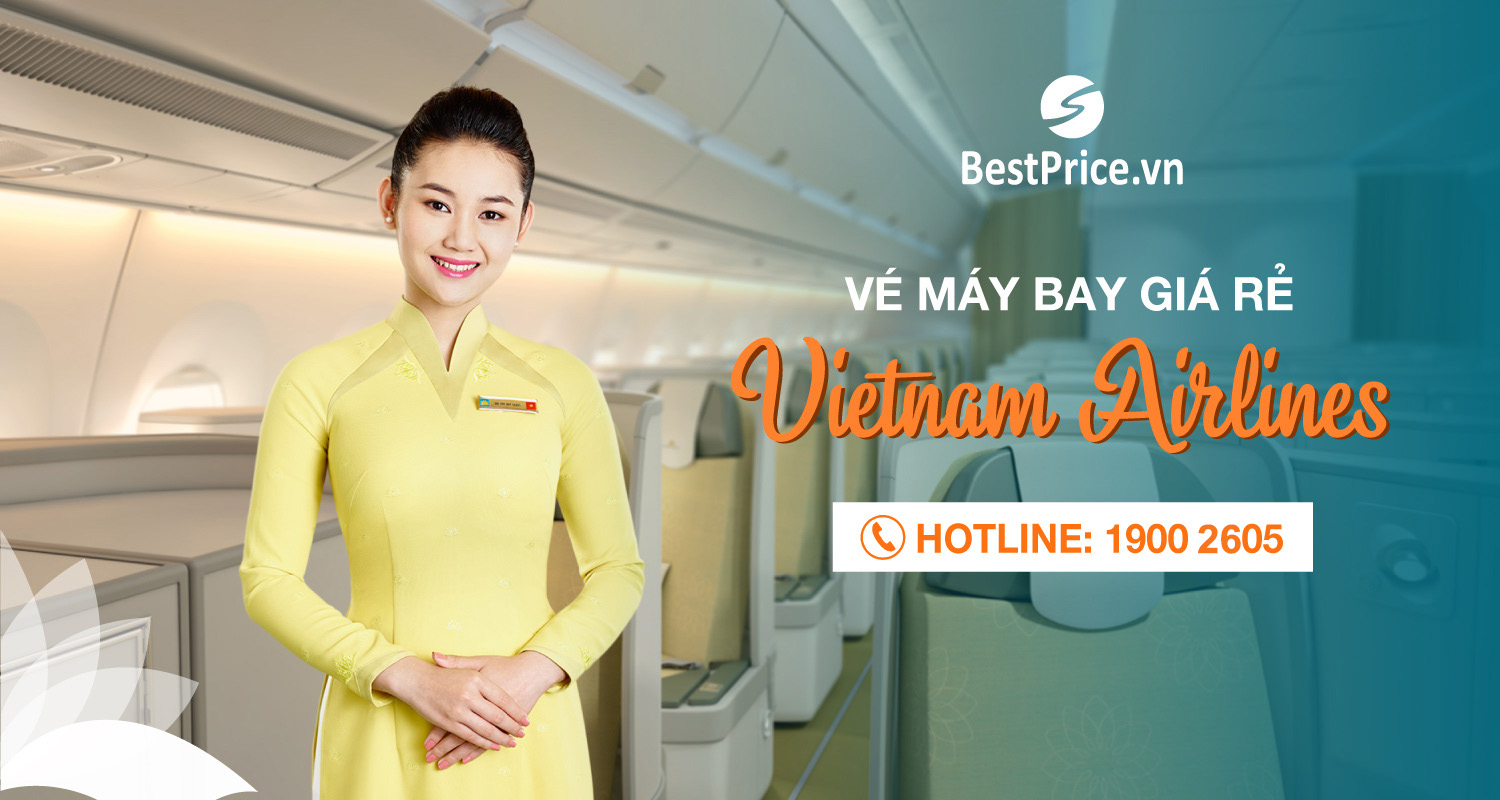 Đặt vé máy bay Vietnam Airlines tại BestPrice.vn