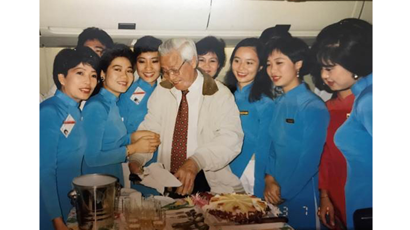 Đồng phục tiếp viên Vietnam Airlines ở lần thay đổi thứ 2