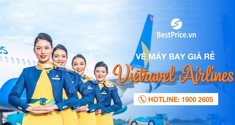Đặt vé máy bay Vietravel Airlines tại BestPrice.vn