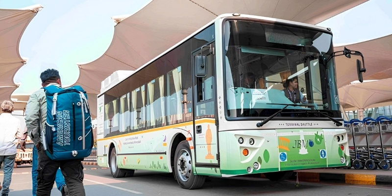 Có nhiều lựa chọn để di chuyển từ sân bay vào trung tâm thành phố ở Ấn Độ