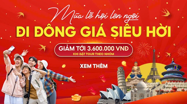Ưu đ&atilde;i giảm tới 3,6 triệu - Đi Đ&ocirc;ng Giảm Nhiều