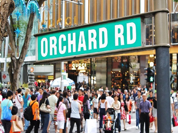 Orchard Road - địa điểm mua sắm ở Singapore