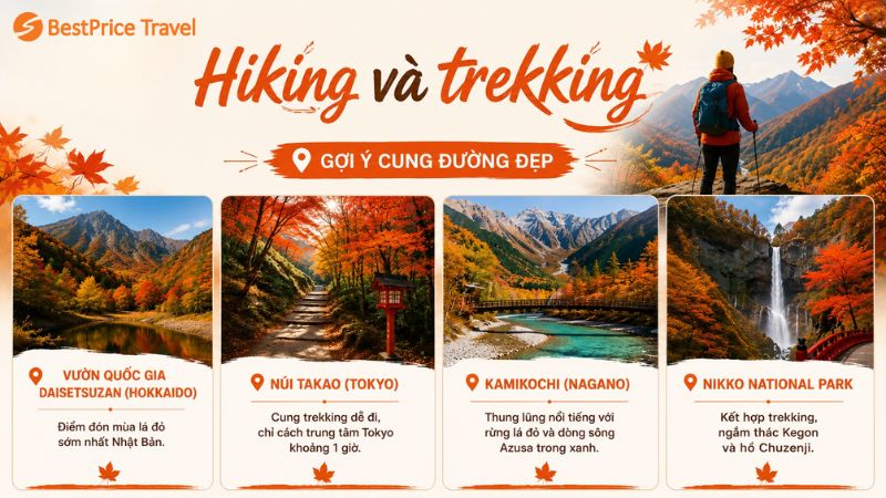 Chinh phục các cung đường trekking mùa thu