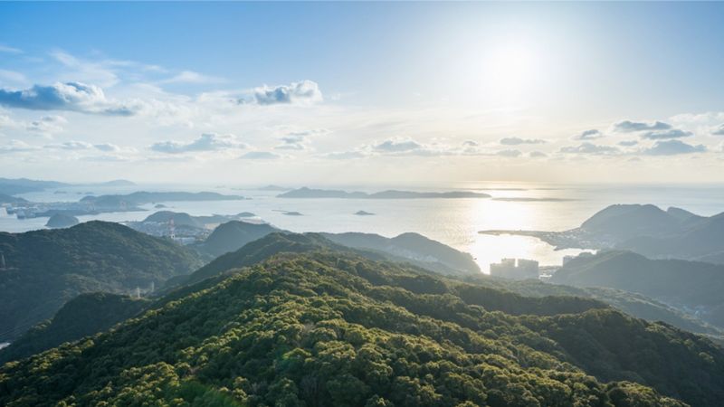 Vẻ đẹp từ trên đỉnh Núi Inasa