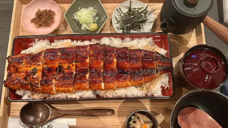 Lươn nướng Unagi là đặc sản tại Narita