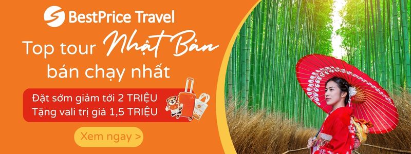 Đặt tour du lịch Nhật Bản tại BestPrice