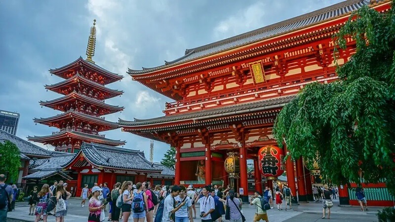 Khu vực phố cổ Asakusa