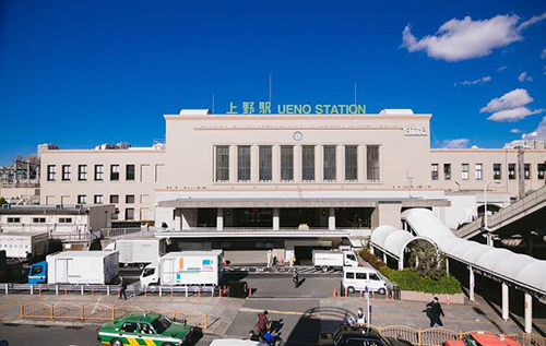 Ga Ueno thuận tiện đi sân bay Narita
