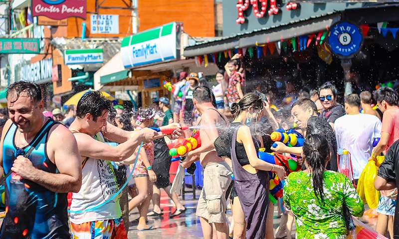 Tết Thái Lan lễ hội té nước Songkran 