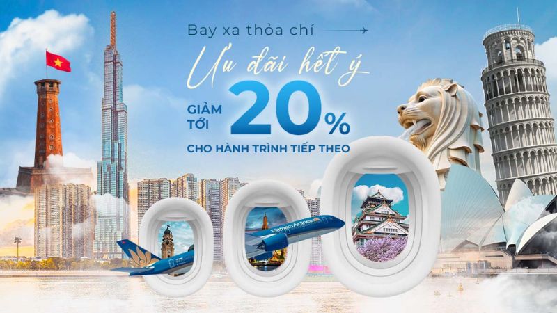 Bay xa thỏa ch&iacute; - Ưu đ&atilde;i hết &yacute;