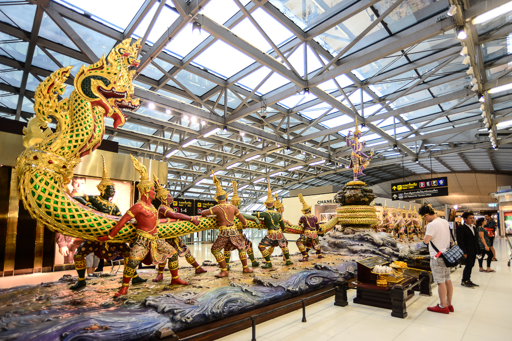 Sân bay Sunavarbhumi tại Bangkok Thái Lan
