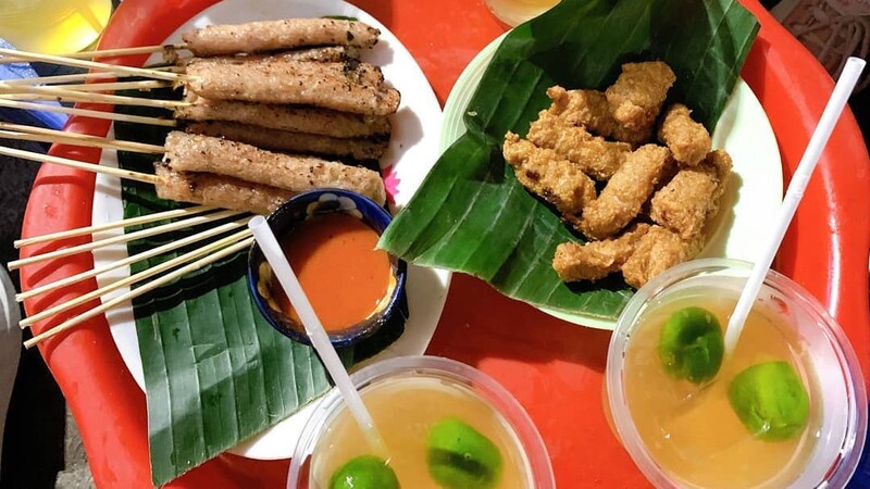Nem nướng Ấu Triệu - quán ngon TP Hà Nội cho tới thực thực khách đêm