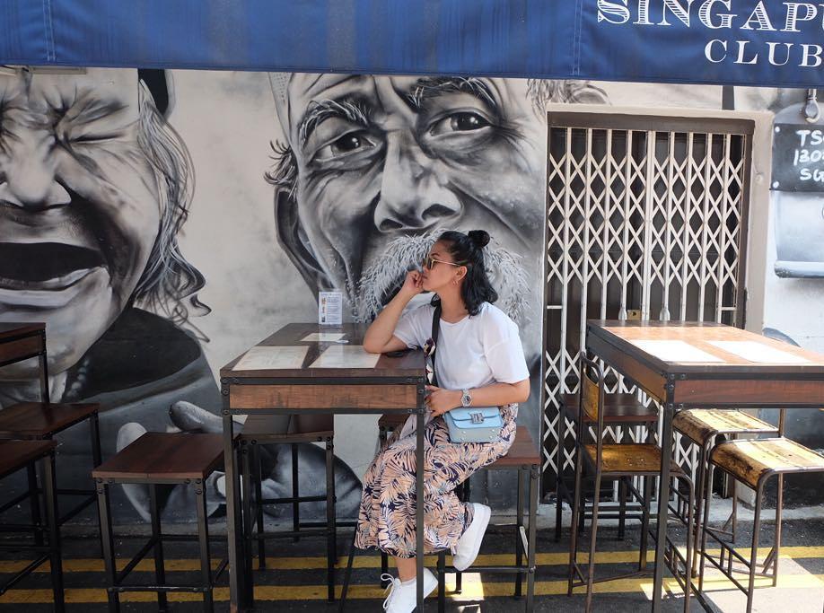 trải nghiệm chụp ảnh ở quán cafe ở singapore