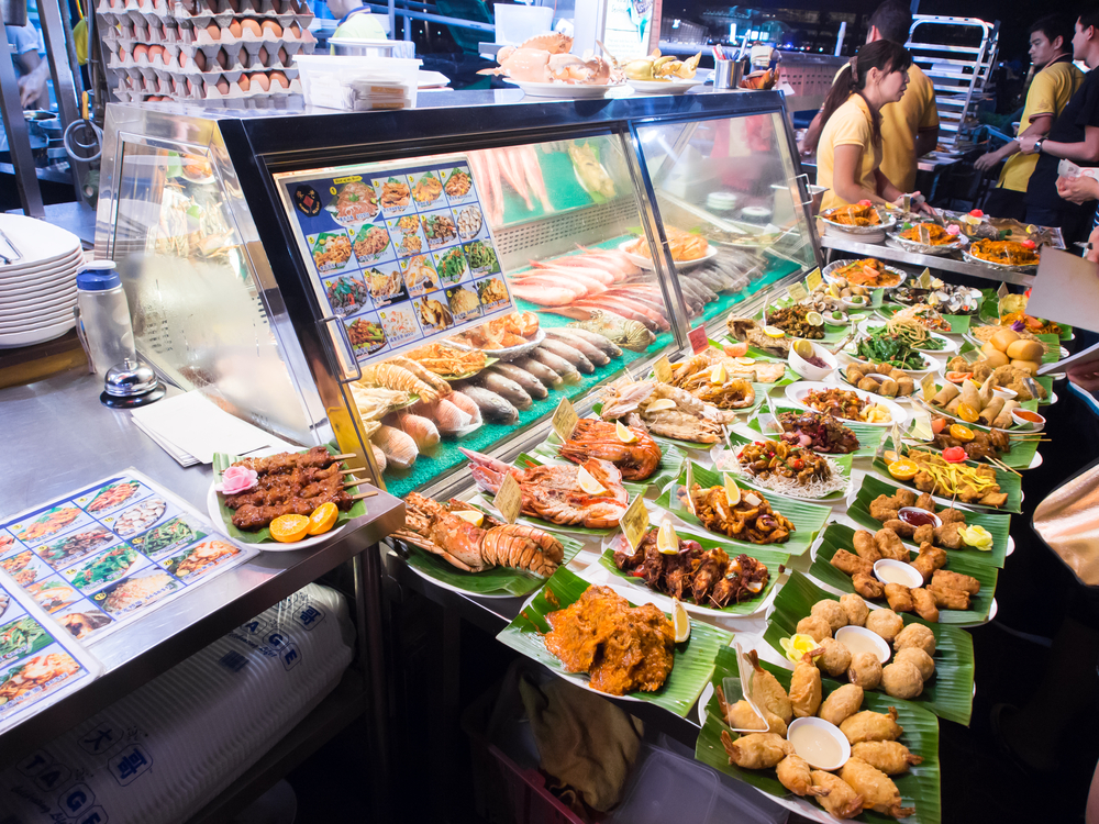 trải nghiệm ở singapore với món ăn đường phố