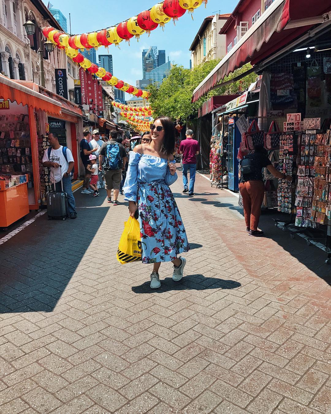 trải nghiệm mua sắm ở phố người Hoa ở Singapore
