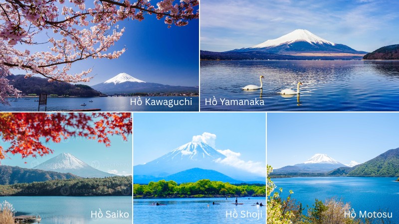 Chi&ecirc;m ngưỡng cảnh n&uacute;i Ph&uacute; Sĩ từ Ngũ Hồ