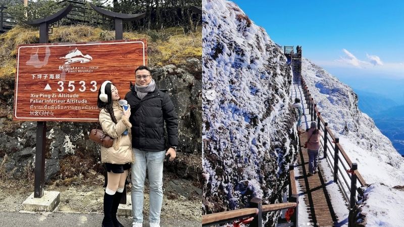 Chuẩn bị theo b&igrave;nh oxy khi l&ecirc;n n&uacute;i tuyết Kiệu Tử 