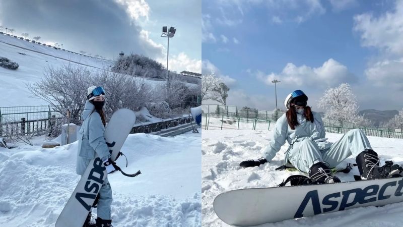 Trượt tuyết l&agrave; hoạt động được y&ecirc;u th&iacute;ch tại n&uacute;i Kiệu Tử