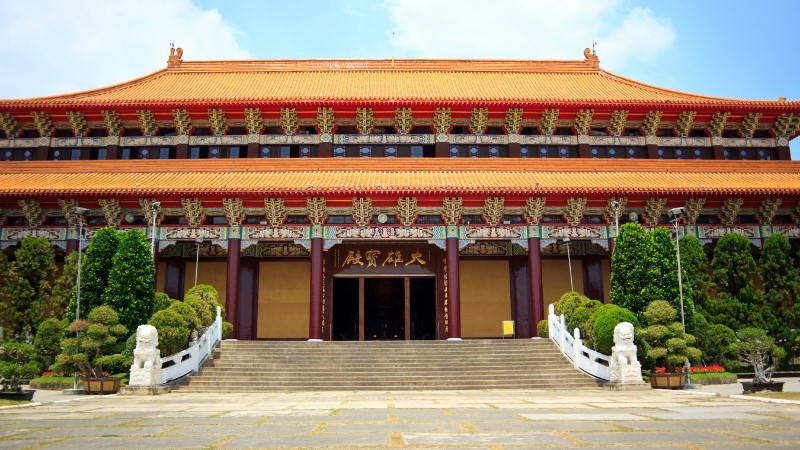 Chính điện chùa Phật Quang Sơn