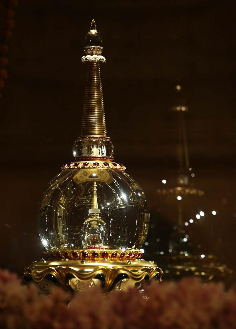 Xá lợi răng Phật được bảo quản tại Đền Phật Ngọc