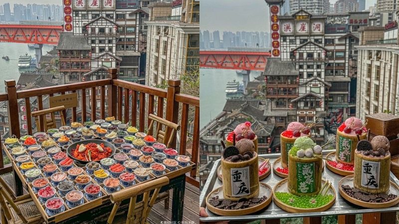 Thế giới ẩm thực giải tr&iacute; tại Hồng Nhai Động 