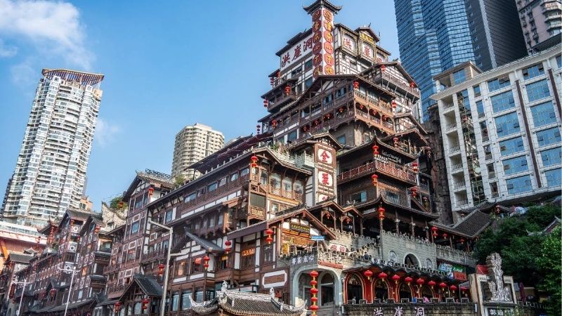 Vẻ đẹp của Hồng Nhai Động v&agrave;o ban ng&agrave;y