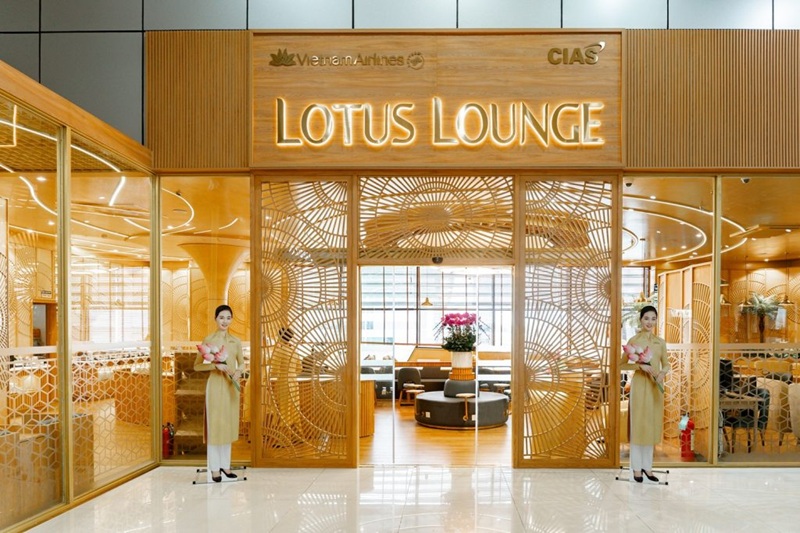 Phòng chờ sân bay Cam Ranh Lotus Lounge T1