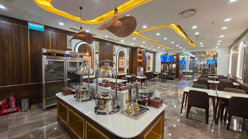 Ph&ograve;ng chờ quốc tế Đ&agrave; Nẵng Lotus Lounge 