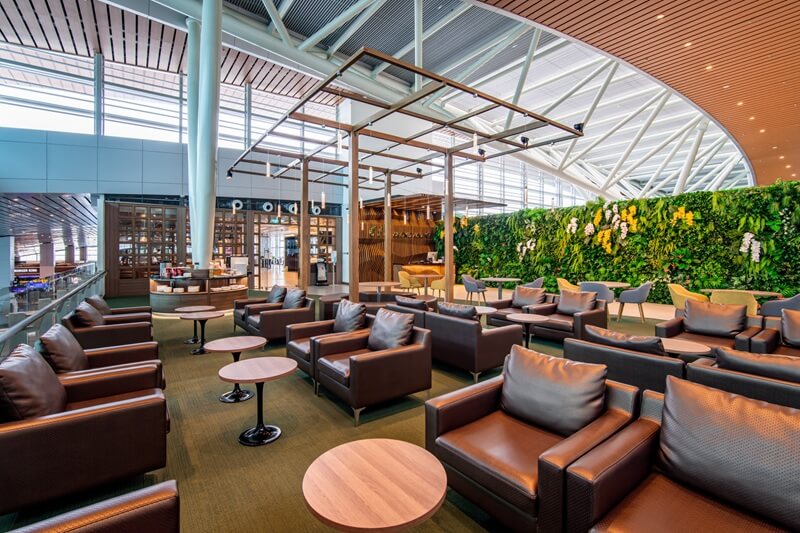 Kh&ocirc;ng gian sang trọng tại ph&ograve;ng chờ s&acirc;n bay Đ&agrave; Nẵng CIP Orchid Lounge 1