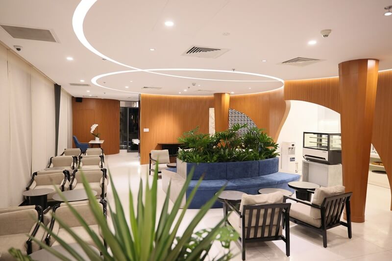 Ph&ograve;ng chờ T1 Đ&agrave; Nẵng PVcombank Premier Lounger 