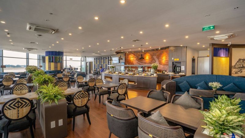 Phòng chờ SH Premium Lounge tại sân bay Nội Bài