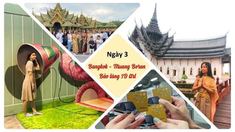Du lịch Thái Lan tham quan bảo tàng Muang Boran