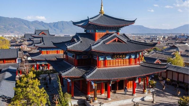 Mộc Phủ Lệ Giang cổ k&iacute;nh, uy nghi