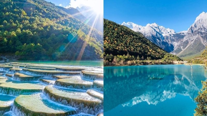 Lam Nguyệt Cốc đẹp huyền diệu (Ảnh: @hichinatravel_th)