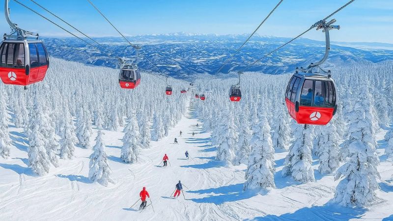 Trải nghiệm mùa đông thú vị tại Zao Snow Monsters Onsen (@XHS:Catng)