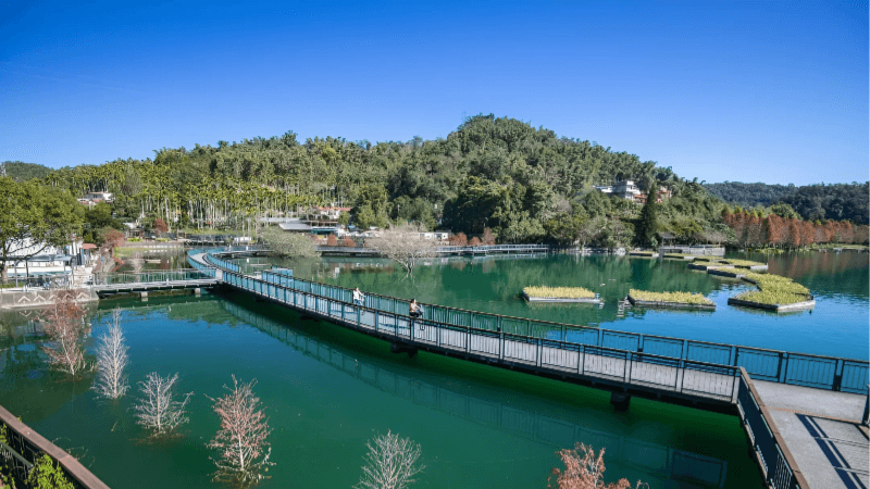 Trải nghiệm đạp xe tại con đường quanh hồ Nhật Nguyệt